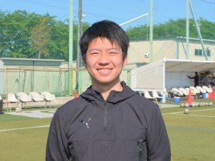 Secondチーム監督　高山 湧李（Yuri TAKAYAMA）